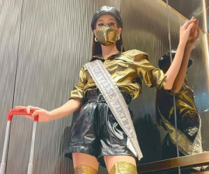 Khánh Vân lên đồ như chiến binh, trổ tài catwalk đỉnh cao khiến fan ồ lên thích thú