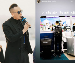 Vừa hứa ở yên một chỗ, Vũ Khắc Tiệp lại gây hoang mang khi quyết định xách vali lên và đi