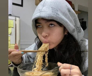Bị thắc mắc về chuyện ăn uống ở Sao Nhập Ngũ, Khánh Vân 'đanh đá' đáp trả: 'Giờ đầu người cũng nhai được luôn!'