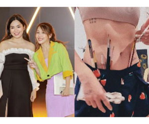 Khánh Vân đăng ảnh đáp trả ai đó nhưng netizen chỉ chú ý vào vòng eo bé đi từ lúc nào
