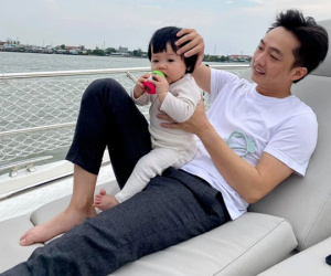 Đàm Thu Trang giận 'tím người' tố Cường Đô La dạy hư ái nữ, Suchin làm gì mà khiến mẹ bỉm căng đét thế?