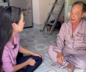Nghệ sĩ Tuấn Anh bị đột quỵ, xuất huyết não, phải ở nhờ nhà, vợ chạy xe ôm, bán vé số