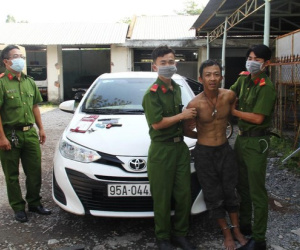Nghẹt thở truy bắt đối tượng cướp xe ô tô, phóng tốc độ 160km/h