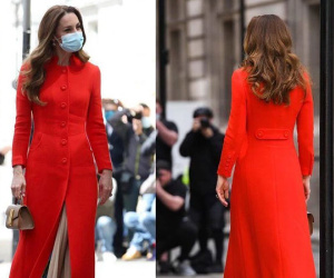 Công nương mặc lại áo cũ cách đây 11 năm, như 1 lời 'tuyên chiến' với Meghan Markle