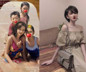 Cựu hot girl Sài Gòn khoe nhan sắc mẹ đẹp nức nở, di truyền hết cho con gái ở hiện tại