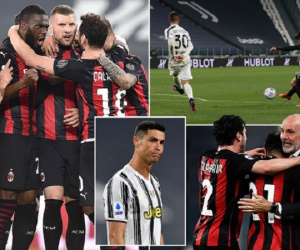 Ronaldo và đồng đội thua sấp mặt, Juventus bị Milan đánh bật khỏi Top 4