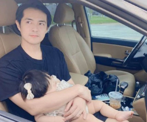 Bị netizen phát hiện mải chăm con đến mặc cả áo ngược, bố bỉm Ông Cao Thắng phải vội phân trần