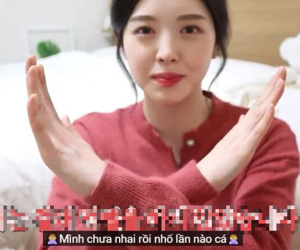 Bị đào lại chuyện 'nhè đồ ăn' gây tranh cãi, YouTuber mukbang tuyên bố thẳng thừng: 'Mình chưa nhai rồi nhổ lần nào cả!'