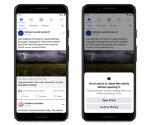 Facebook thử nghiệm công cụ chống tin giả