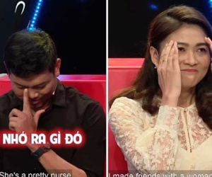 Tham gia hẹn hò giấu mặt, cô gái vừa cất lời đã khiến chàng trai bối rối: Danh tính khiến cả trường quay bất ngờ