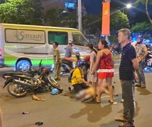 Cô gái quyết bám vào tay tên cướp điện thoại trong đêm ở TP.HCM bị đa chấn thương, tràn khí màng phổi