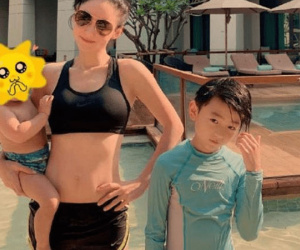 Diện mạo con trai út Trương Bá Chi bất ngờ bị lộ, dân mạng ẩn ý: 'Nhìn nét quen lắm'