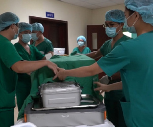 Trái tim, gan, thận được chuyển từ Vũng Tàu đến TP HCM trong 55 phút nhờ công an dẫn đường