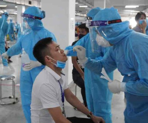 Phát hiện thêm 114 ca dương tính SARS-CoV-2 tại 2 ổ dịch nguy hiểm