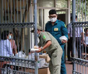 Ảnh: Phong tỏa tạm thời công ty kiểm toán tại TP.HCM do liên quan đến ca dương tính SARS-CoV-2 mới
