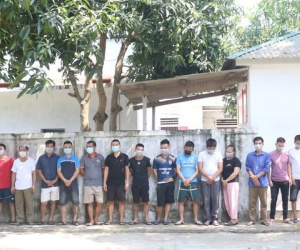 30 cảnh sát phá sới bạc có nhiều đối tượng “anh chị” đầy mình tiền án, tiền sự