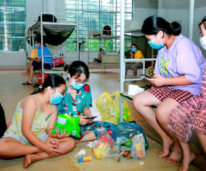 Cuộc sống bên trong những khu cách ly ở Vĩnh Phúc