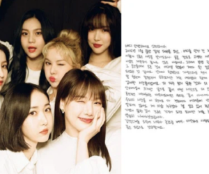 GFRIEND viết thư tay xác nhận tan rã, netizen gọi đây là màn disband đi vào lịch sử