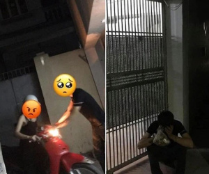Thanh niên ngồi thụp trước cửa khóc sau lời phũ phàng của bạn gái, biết lí do ai cũng ngao ngán