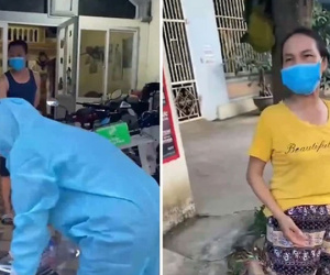 Di chuyển từ Bắc Giang về Sơn La, nam thanh niên đuổi nhân viên y tế lấy mẫu xét nghiệm Covid-19: 'Ra khỏi nhà tôi'