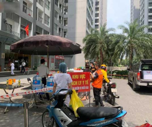 Nam sinh ở Times City nhận kết quả dương tính SARS-CoV-2 khi đang ở Hải Phòng