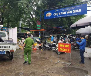 Hà Nội phong tỏa chợ Xanh Văn Quán, chung cư CT3B liên quan ca nghi mắc COVID-19
