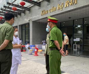 Hà Nội: Một số chiến sĩ công an là F1 của ca nhiễm COVID-19 ở Goldmark City
