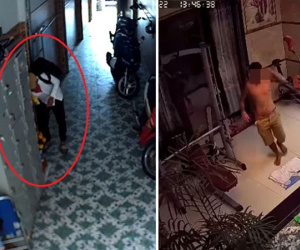 Trộm lẻn vào nhà, vái lạy trước bàn thờ thổ địa rồi lục lọi các phòng suốt 2 tiếng, trước khi đi còn kịp tắm rửa