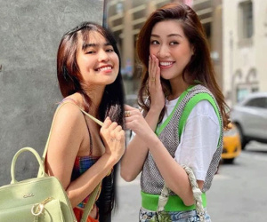 Cuối cùng thì 2 nàng Khánh Vân cũng tương tác với nhau nhưng có chút 'nhầm nhọt sang trồng trọt'!