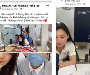 Nhân viên ngân hàng cũng livestream tài khoản số đẹp, liên tục chốt đơn