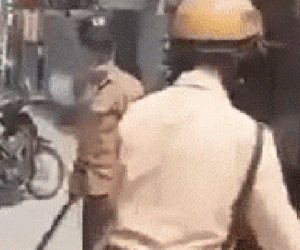 Video: Dùng dao tấn công CSGT khi bị yêu cầu dừng xe giữa đường