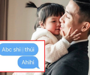 Mới đi sang UAE được mấy hôm, Bùi Tiến Dũng bất ngờ khoe được con gái 7 tháng tuổi nhắn tin 'hỏi thăm sức khỏe' theo cách bất ngờ