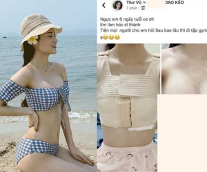 Xôn xao lộ ảnh 'độ' vòng 1 của diễn viên Về Nhà Đi Con