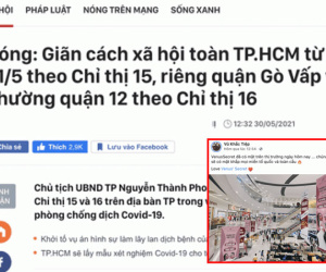 Covid-19 chưa tha Vũ Khắc Tiệp, vừa nói ở yên thì TP.HCM giãn cách
