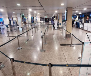 Sân bay Nội Bài, Tân Sơn Nhất vắng tanh sau khi TPHCM thực hiện giãn cách xã hội