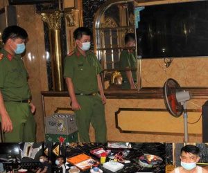 15 nam thanh, nữ tú 'bay lắc' trong quán karaoke Thiên Đường giữa dịch COVID-19
