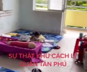 UBND quận Tân Phú giải thích về clip 'sự thật khu cách ly...' gây xôn xao mạng xã hội