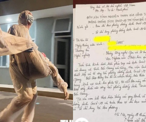 Lá thư gửi bố mẹ từ tâm dịch của thượng sĩ quân đội: Chỉ 120 chữ mà khiến người ta rưng rưng nước mắt