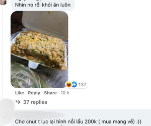 Ngỡ ngàng khi thấy hộp cơm chiên mùa dịch ở Sài Gòn: Phải 2 - 3 người mới ăn hết một phần, dân mạng lo âu thay cho các chủ quán?!