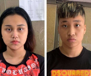 Đôi nam nữ tuổi 'học sinh' thủ dao cướp xe ôm giữa phố Hà Nội