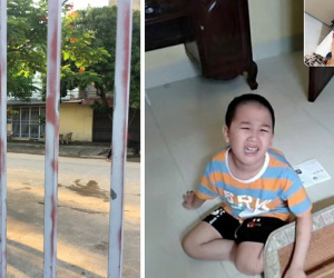 Bố mẹ đi chống dịch trong viện dã chiến, hai chị em tự chăm nhau suốt nửa tháng