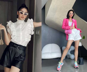 Sao Việt mặc gì mùa nghỉ dịch? Cô Em Trendy thay đồ 'xoành xoạch', vòng một 'mlem' của Hiền Hồ đã có đối thủ mới?