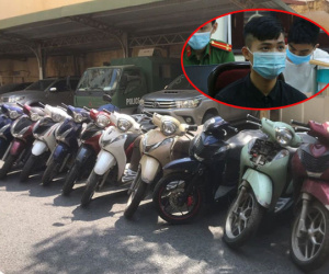 Hà Nội: Bắt 'siêu trộm' lấy xe SH trong 10 giây, lộ tẩy cả kho xe trộm cắp
