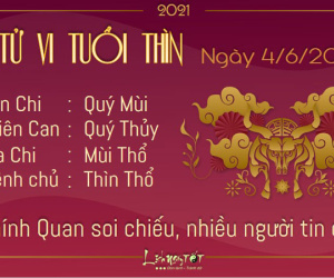 Tử vi thứ 6 ngày 04/06/2021 của 12 con giáp: Ngọ thích hợp đầu tư, Tý cẩn thận tiểu nhân