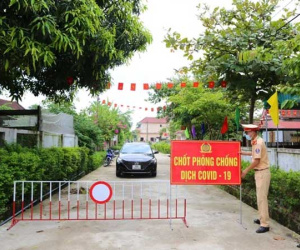 Hà Tĩnh tiếp tục phong tỏa 1 thôn có 2 ca dương tính với SARS-CoV-2