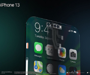 Xuất hiện concept iPhone 13 đẹp mãn nhãn, màn hình cong tràn viền, camera selife ẩn