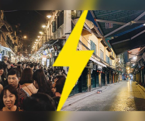Tình hình 5 tụ điểm ăn chơi đông vui nhất Hà Nội bây giờ thế nào: Nơi lác đác xe đi qua, nơi vắng tanh không bóng người