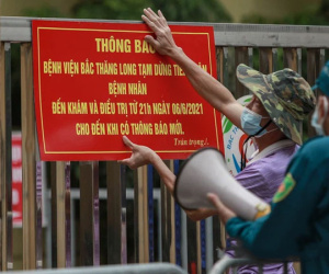 BV Bắc Thăng Long tạm phong tỏa, dừng tiếp nhận bệnh nhân vì người phụ nữ bán rau dương tính SARS-CoV-2 từng đến khám