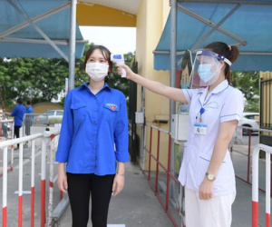 Hà Nội: Trường học diễn tập phòng chống Covid-19 trước kỳ thi vào lớp 10