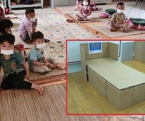 Video: 1.000 giường carton đến vùng dịch, mong em bé Điện Biên thôi phải nằm đất
